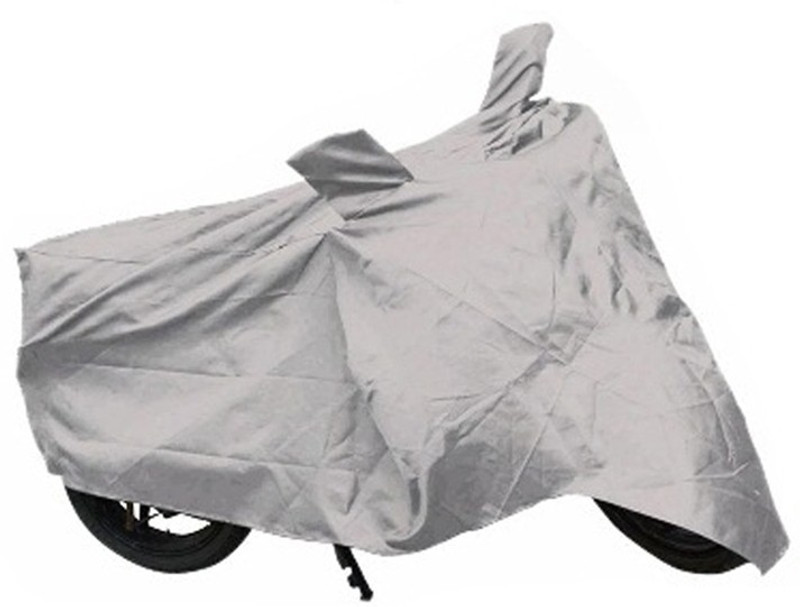 CarSizzler Two Wheeler Cover for Royal Enfield(Classic 500, Silver)