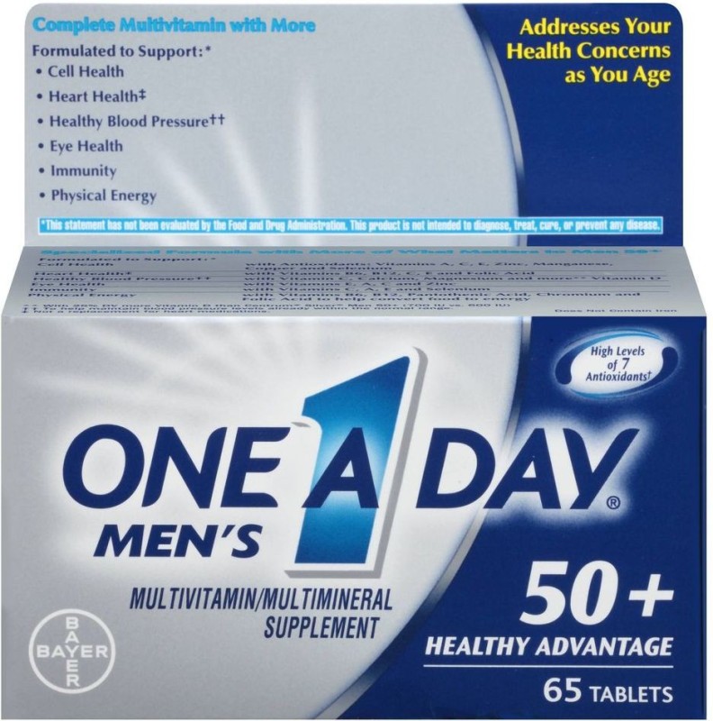 One A Day Men's 50+ y Advantage Multi/Multimineral 65 s(65 No)