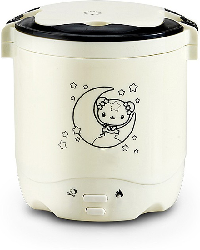 HSR Non Stick Hidden Handle Electric Rice Cooker(1.2 L, Multicolor)
