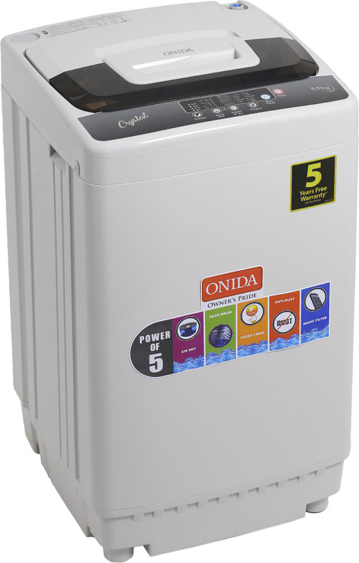 Onida 6.5 kg Fully Automatic Top Load Washing Machine Grey(T65CGD) RS.13999 (29.00% Off) - Flipkart