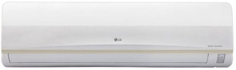 LG 2 Ton 3 Star Split Inverter AC - White(JS-Q24PUXA, Copper Condenser)