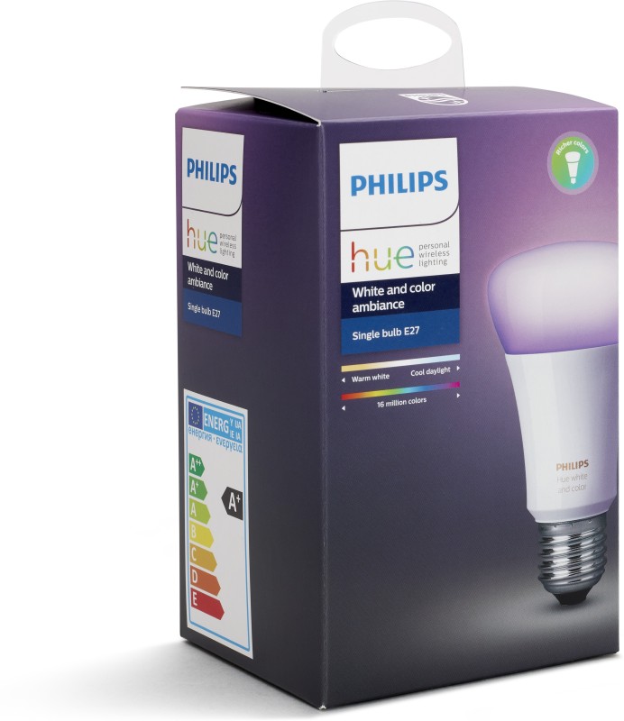 Philips Hue Base E27 10-Watt (White and color ambiance)