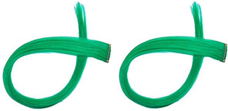 Confidence Colored Extension with Clip in Straight Piece Hair Extension