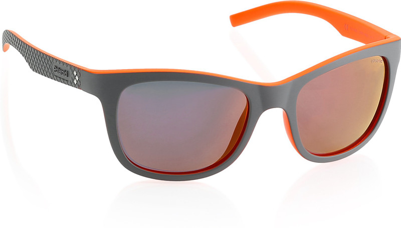 Polaroid Sports Sunglasses(Orange)