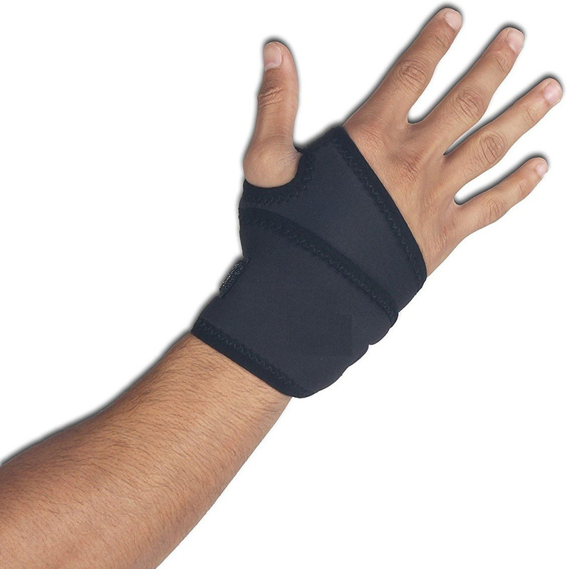 meditive Wrist Support with Thumb loop Wrist Support(Black)