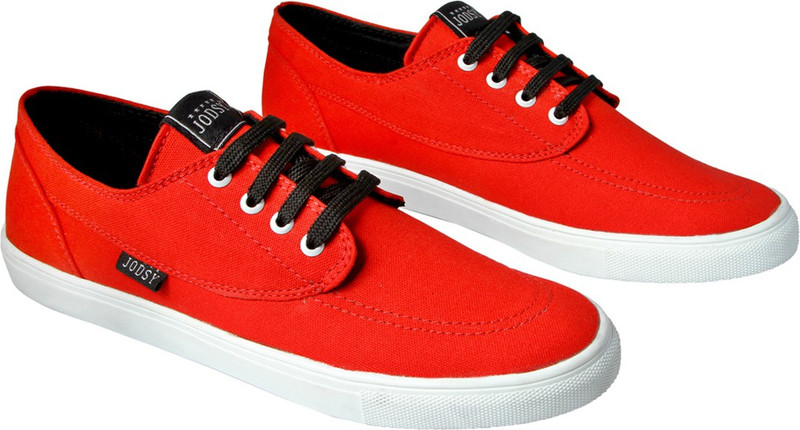 jodsy jodsy Authentic Black Denim Canvas Sneakers For Men(Black)