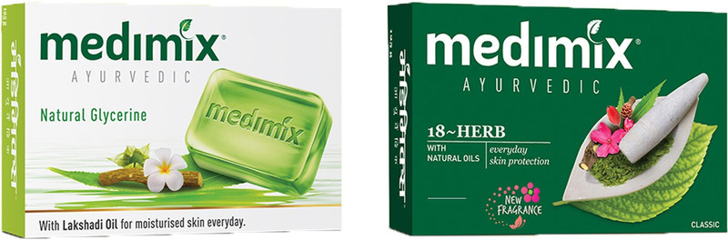 midimix AYURVEDIC 18 HERBS+AYURVEDIC NATURAL GLYCERINE(2 x 62.5 g)