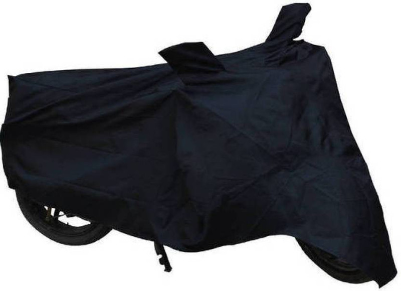 md racing Two Wheeler Cover for Hero(CD deluxe, Black)