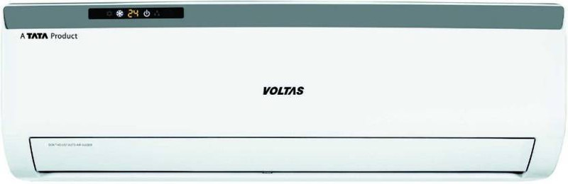 Voltas 1.5 Ton 3 Star Split AC - White(183CZA, Copper Condenser)