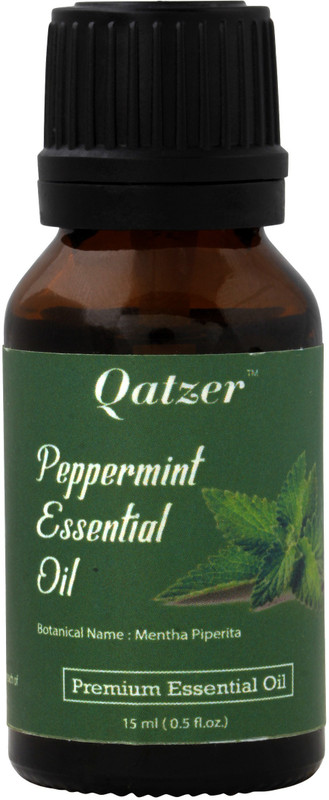 qatzer Peppermint Essential Oil-100% Premium(15 ml)