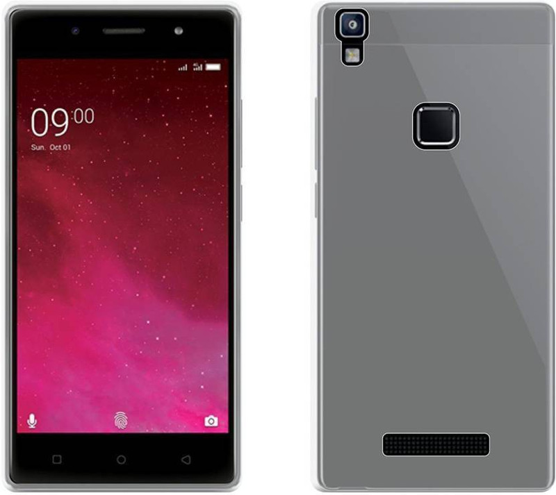 phonedda Back Cover for Lava Z80(transparent, Silicon)