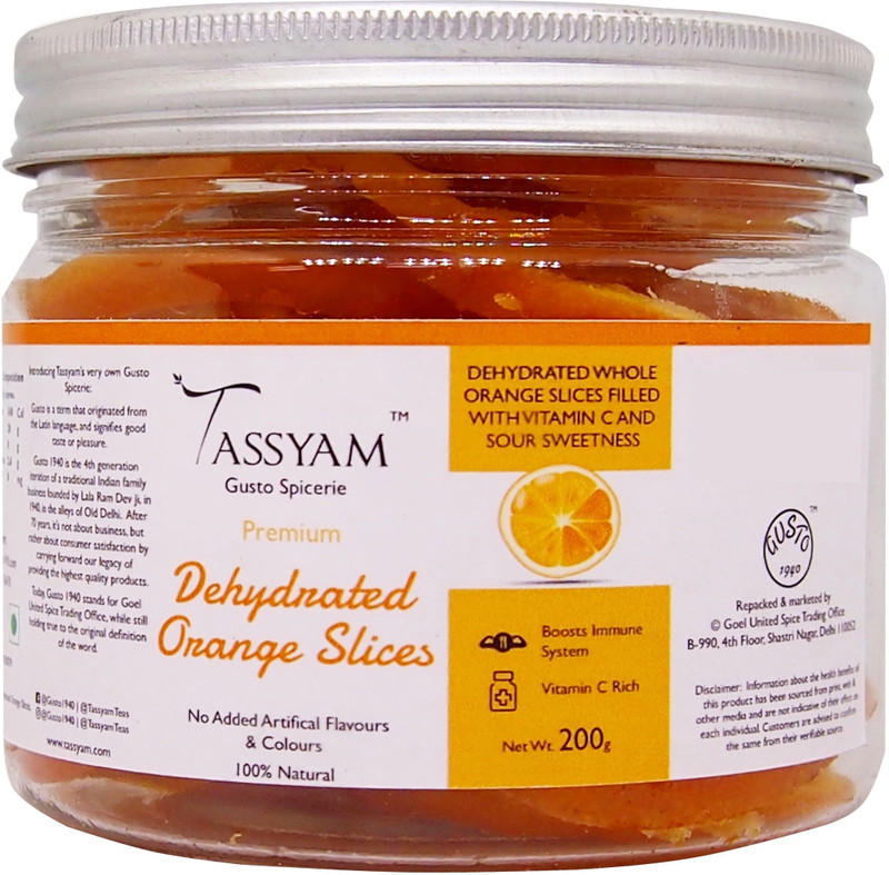 Tassyam Dehydrated Orange Slices Orange(200 g)