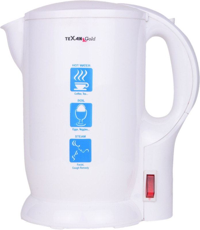Texan TK-101 Electric Kettle(1.8 L, White) Texan TK-101 Electric Kettle(1.8 L, White)