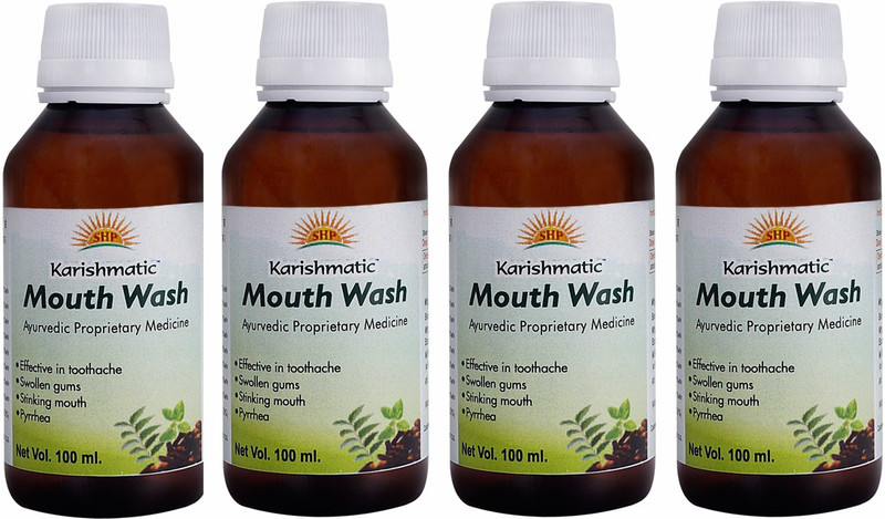 karishmatic Herbal Refreshing Mouth Wash - Mint(400 ml)
