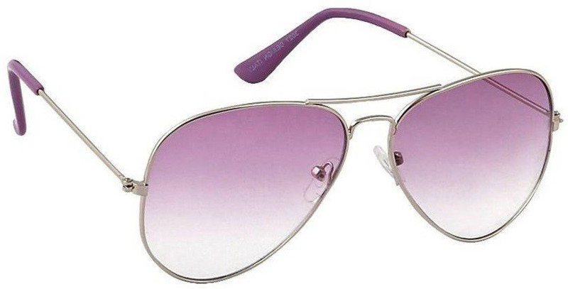 Eyeshot Aviator Sunglasses(Violet)