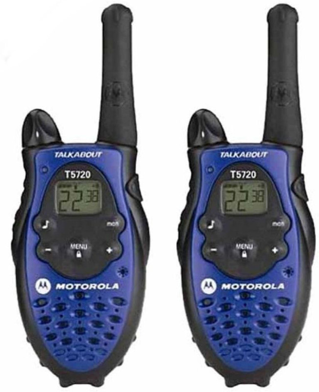 spydo Motorola Blue T-5720 Walkie Talkie - Set of 2 Walkie Talkie(Blue)