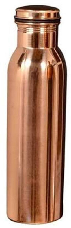 shanaya Copper Fridge Bottle 1.2ltr 1200 ml Bottle(Pack of 1, Beige)