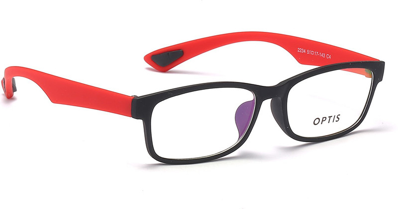 OPTIS Full Rim Rectangle Frame(51 mm)