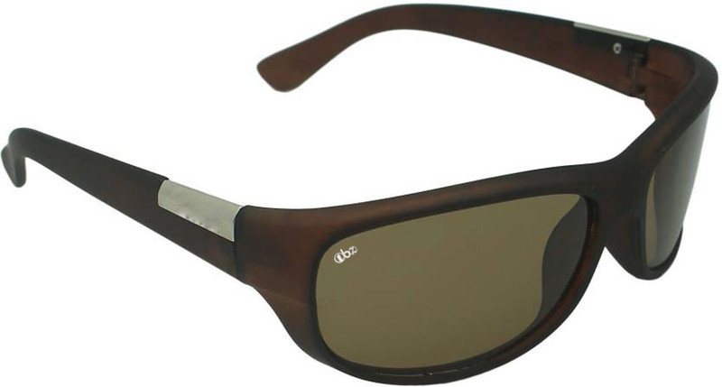 TBZ Rectangular Sunglasses(Brown)