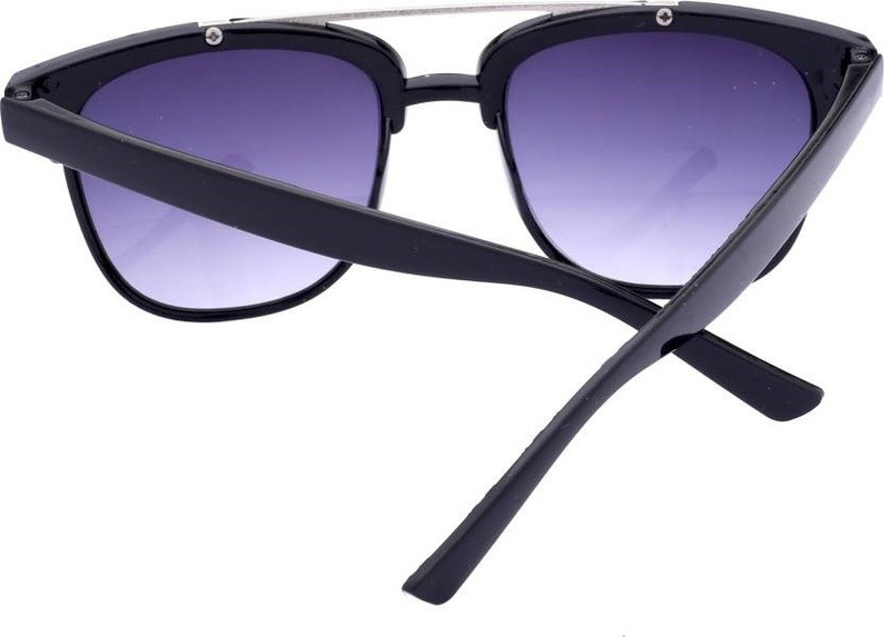 Eyeshot Rectangular Sunglasses(Violet)