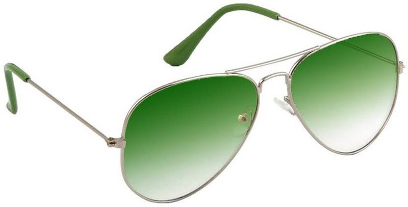 Eyeshot Aviator Sunglasses(Green)