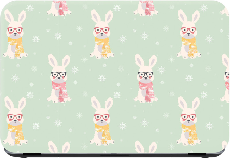 Flipkart SmartBuy Artic Bunny Premium LG Vinyl (matte) Laptop Decal 13.3