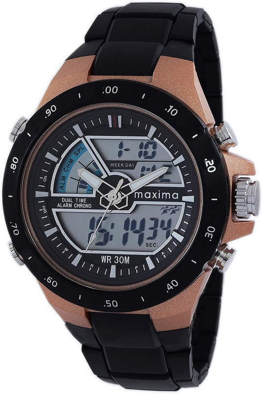 maxima analog digital watch