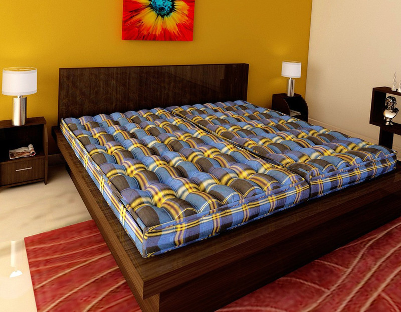 bellz single cotton mattress set of 2 4 inch Single Cotton Mattress