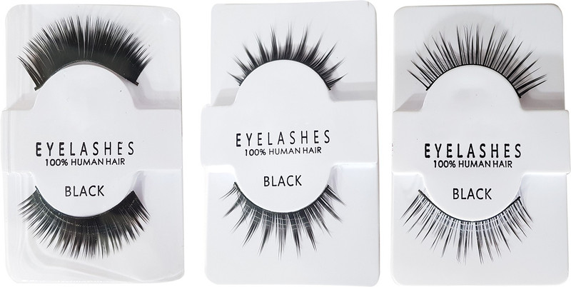Confidence Charming Eyelashes | Eyelashes For Women And Girls (Normal + Medium + Heavy)(Pack of 6)
