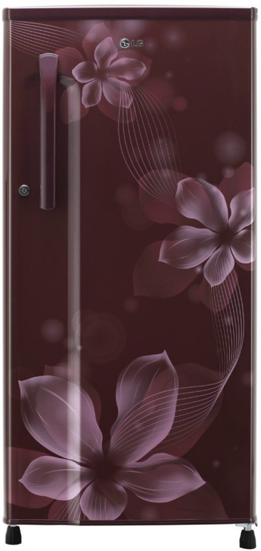 LG 188 L Direct Cool Single Door 3 Star Refrigerator(Scarlet Orchid, GL-B191KSOW) LG 188 L Direct Cool Single Door 3 Star Refrigerator(Scarlet Orchid, GL-B191KSOW)