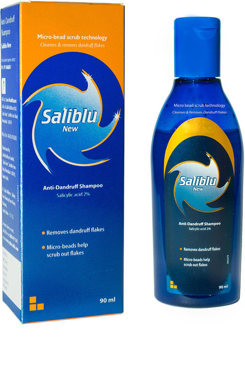 Saliblu Anti Dandruff Shampoo, Micro-Bead Scrub Technology(90 ml)
