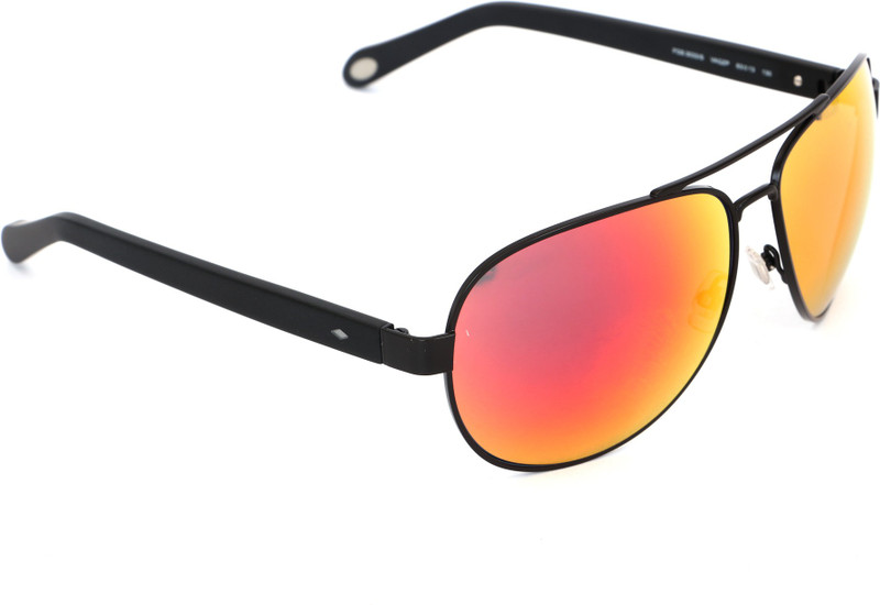 Fossil Aviator Sunglasses(Red, Yellow)