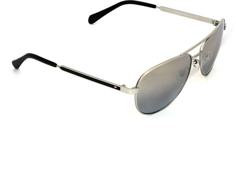 Fossil Aviator Sunglasses(Silver)