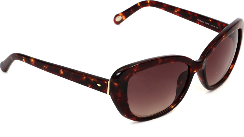 Fossil Oval Sunglasses(Brown)
