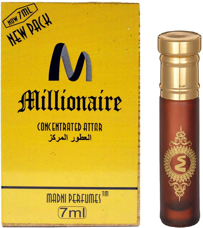 Madni Perfumes Millionaire Exclusive Series Concentrated Attar / Ittar Floral Attar(Gold Musk)