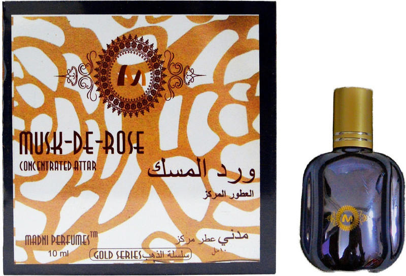 Madni Perfumes Musk De Rose Gold Series Concentrated Attar / Ittar Floral Attar(Rose)