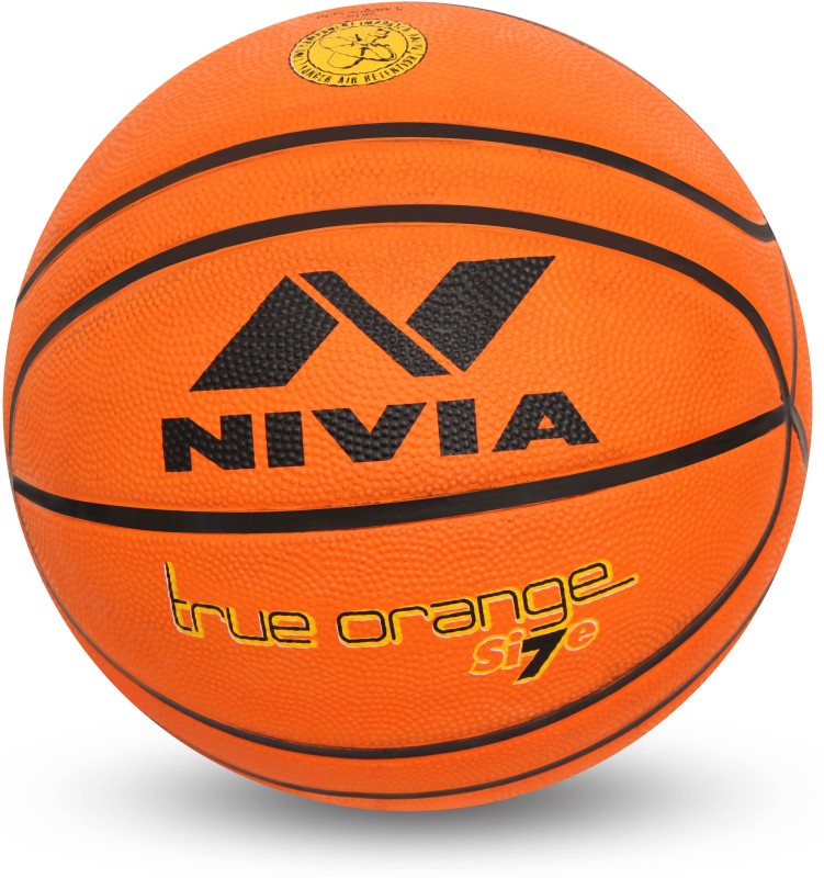 Nivia True Orange Basketball - Size: 7(Pack of 1, Orange)