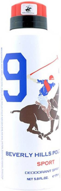 Beverly Hills Polo Club 9 Deodorant Spray - For Men (175 ml) Deodorant Spray - For Men(175 ml)
