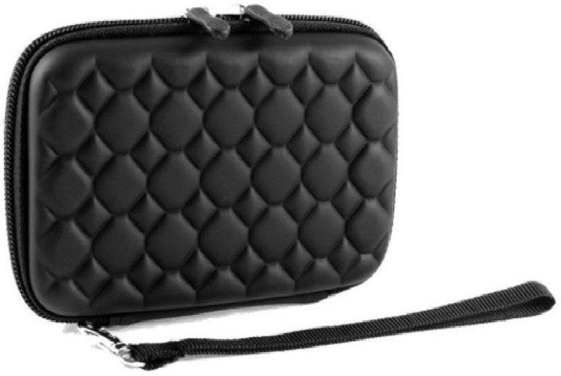 Etake Black Pouch for EVA Ultra HDD Case 2.5 inch Shock Resistant Back Cover, Pouch, Case(For Hard Disk 2.5 Inch, Black)
