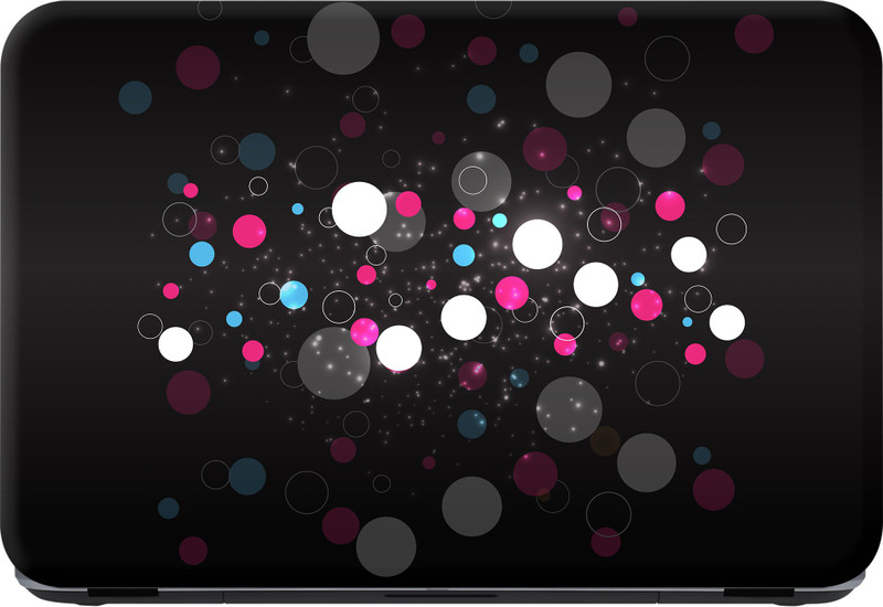 Flipkart SmartBuy colour molecule Premium LG Vinyl (matte) Laptop Decal 13.3
