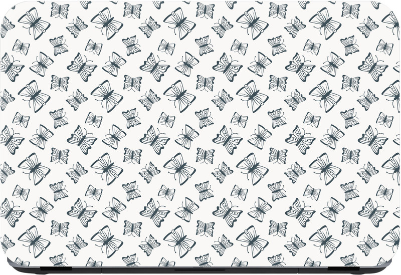 Flipkart SmartBuy butterflies 03 Premium LG Vinyl (matte) Laptop Decal 13.3