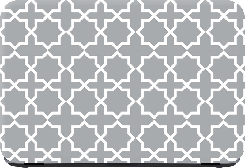 Flipkart SmartBuy square edge pattern Premium LG Vinyl (matte) Laptop Decal 13.3