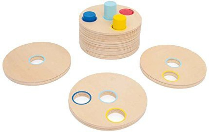 small foot baby Small Design Plug-In Game Logisteck(Multicolor)