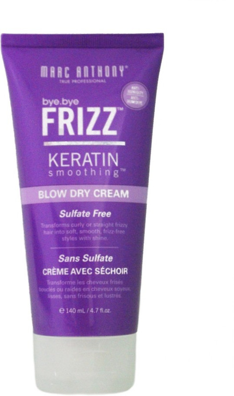 marc anthony Bye Bye Frizz Sulfate Free Keratin Smoothing Sulfate Free Blow Dry Cream(140 ml)