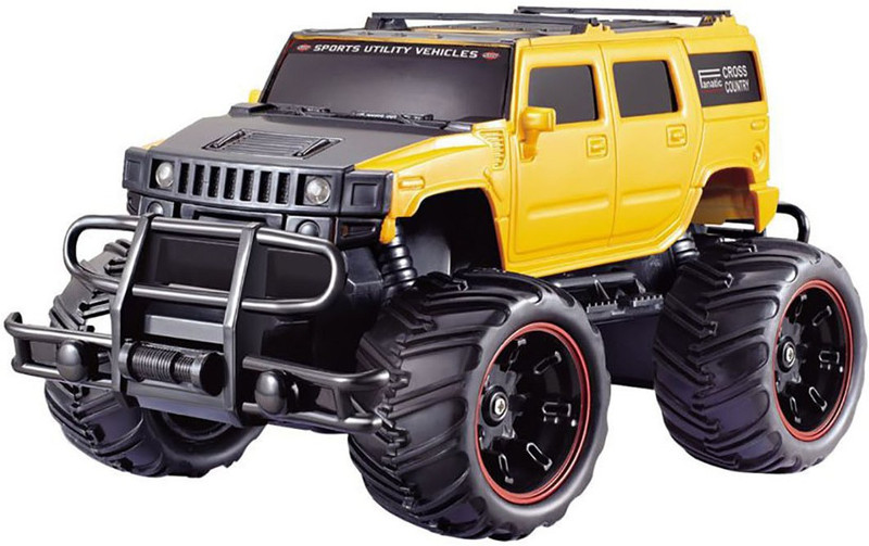 hum enterprise Mad Off-Road High Speed Racing Truck With Attractive Yellow And Black Colour For Kids(Yellow)