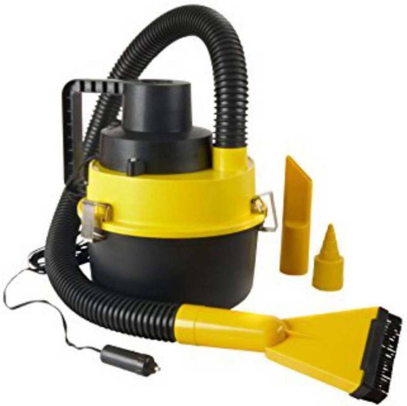 moradiya fresh Multi-function Wet & Dry 12V Auto Vacuum Dry Vacuum Cleaner(Multicolor)