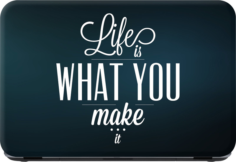 Flipkart SmartBuy life 4 Premium LG Vinyl (matte) Laptop Decal 14.1
