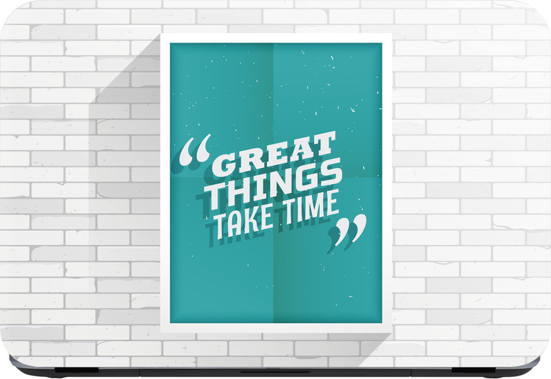Flipkart SmartBuy fact 4 Premium LG Vinyl (matte) Laptop Decal 13.3