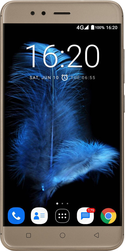 InFocus Turbo 5 (Gold, 16$$GB)(2 GB RAM)