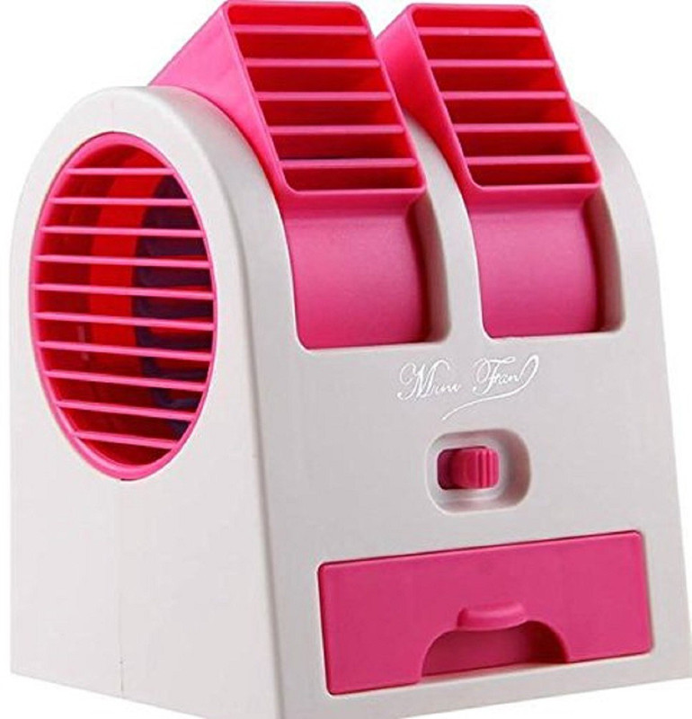 ZURU BUNCH Mini Air Cooler & Conditioner Cooling Fan Tower Fan(Pink) RS.399 (81.00% Off) - Flipkart